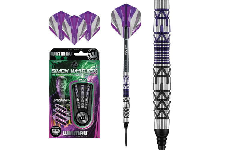 WINMAU Simon Whitlock Special Edition 90% Tungsten Soft Tip Darts