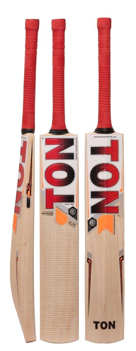 SS TON SS TON Maximus Cricketschläger für Männer und Jungen (Beige) | Kashmir Willow