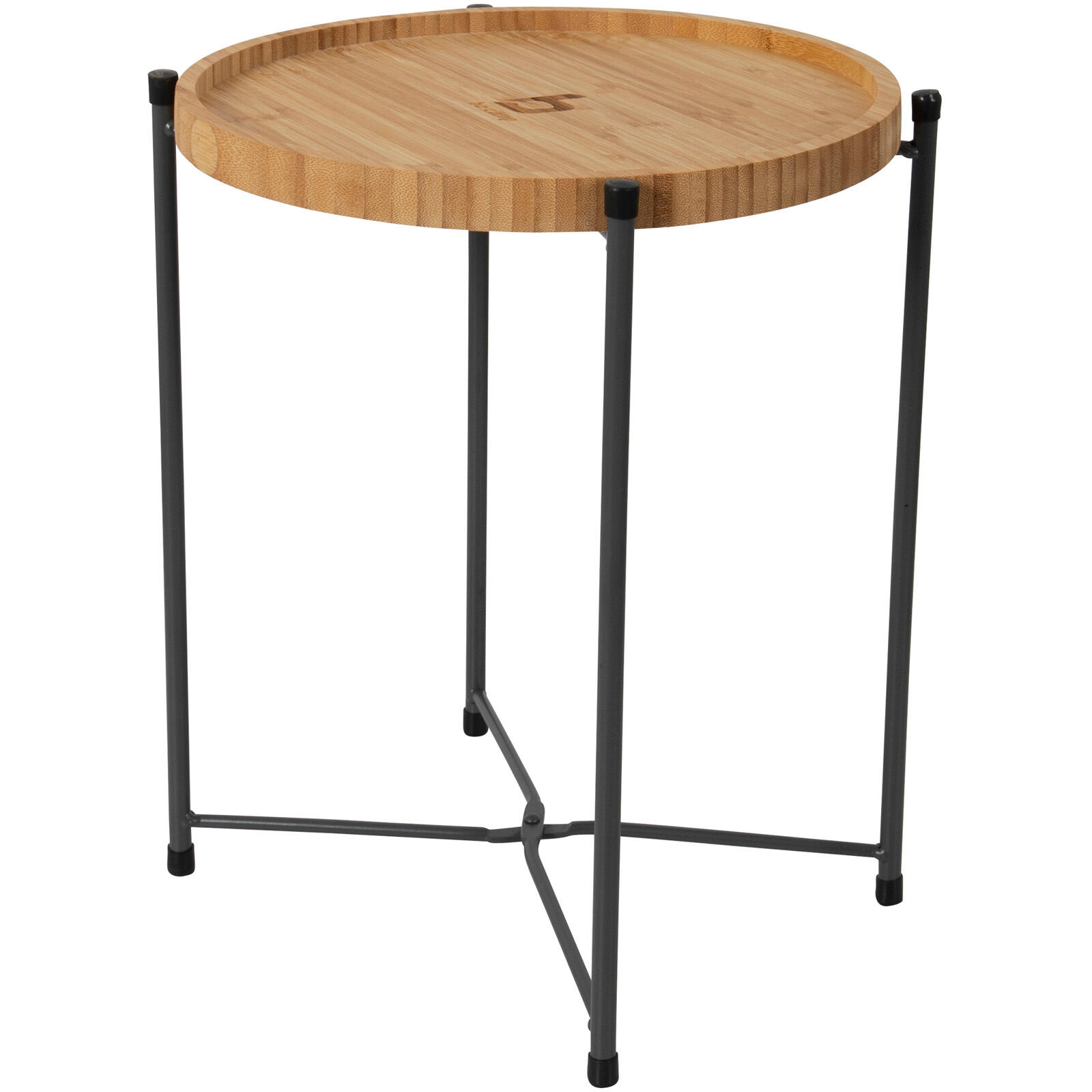 Campingtisch Serviertisch Carnaby M Tablett BBQ Klapptisch Bambus Holz 2/7