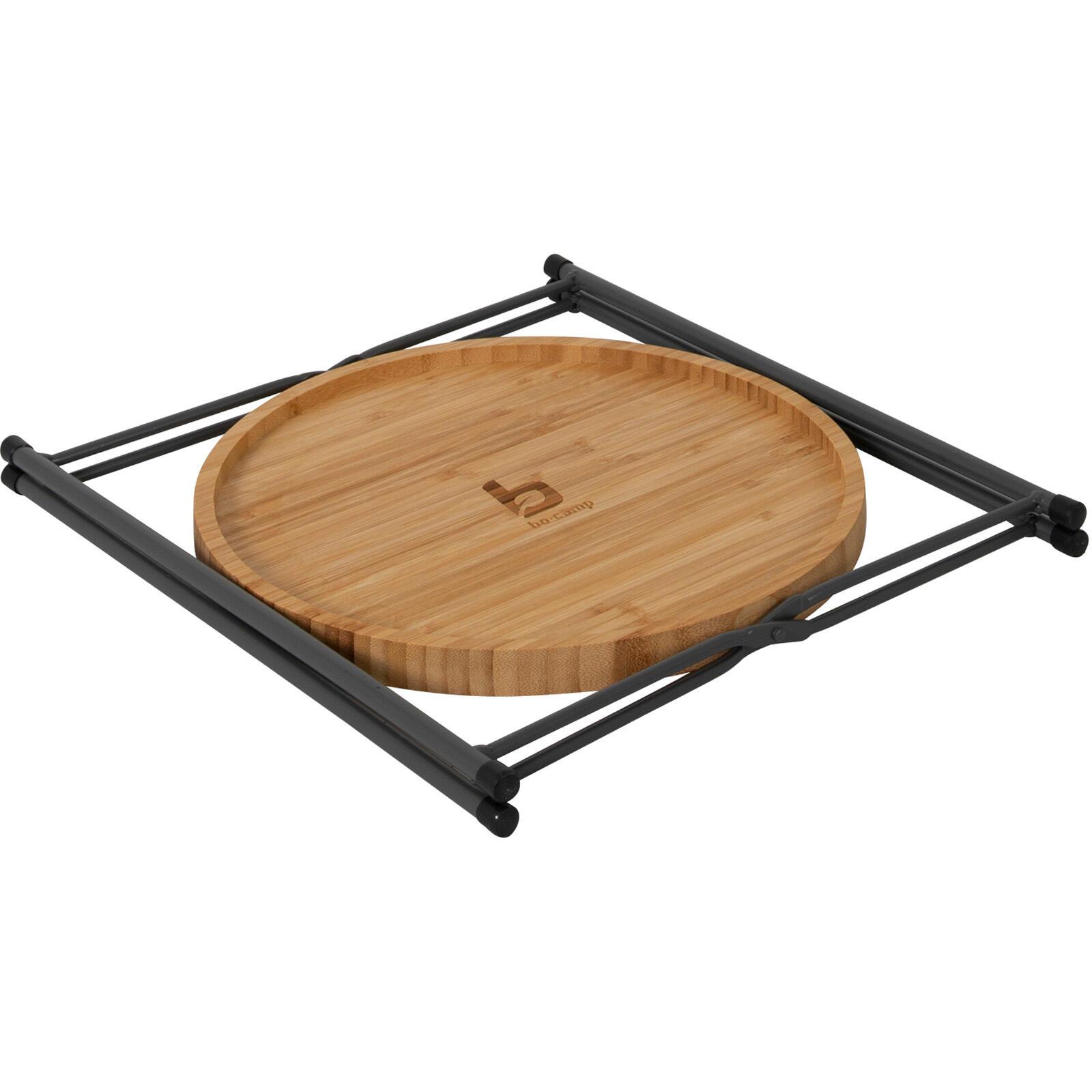 Campingtisch Serviertisch Carnaby M Tablett BBQ Klapptisch Bambus Holz 3/7