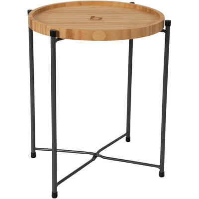 Campingtisch Serviertisch Carnaby M Tablett BBQ Klapptisch Bambus Holz