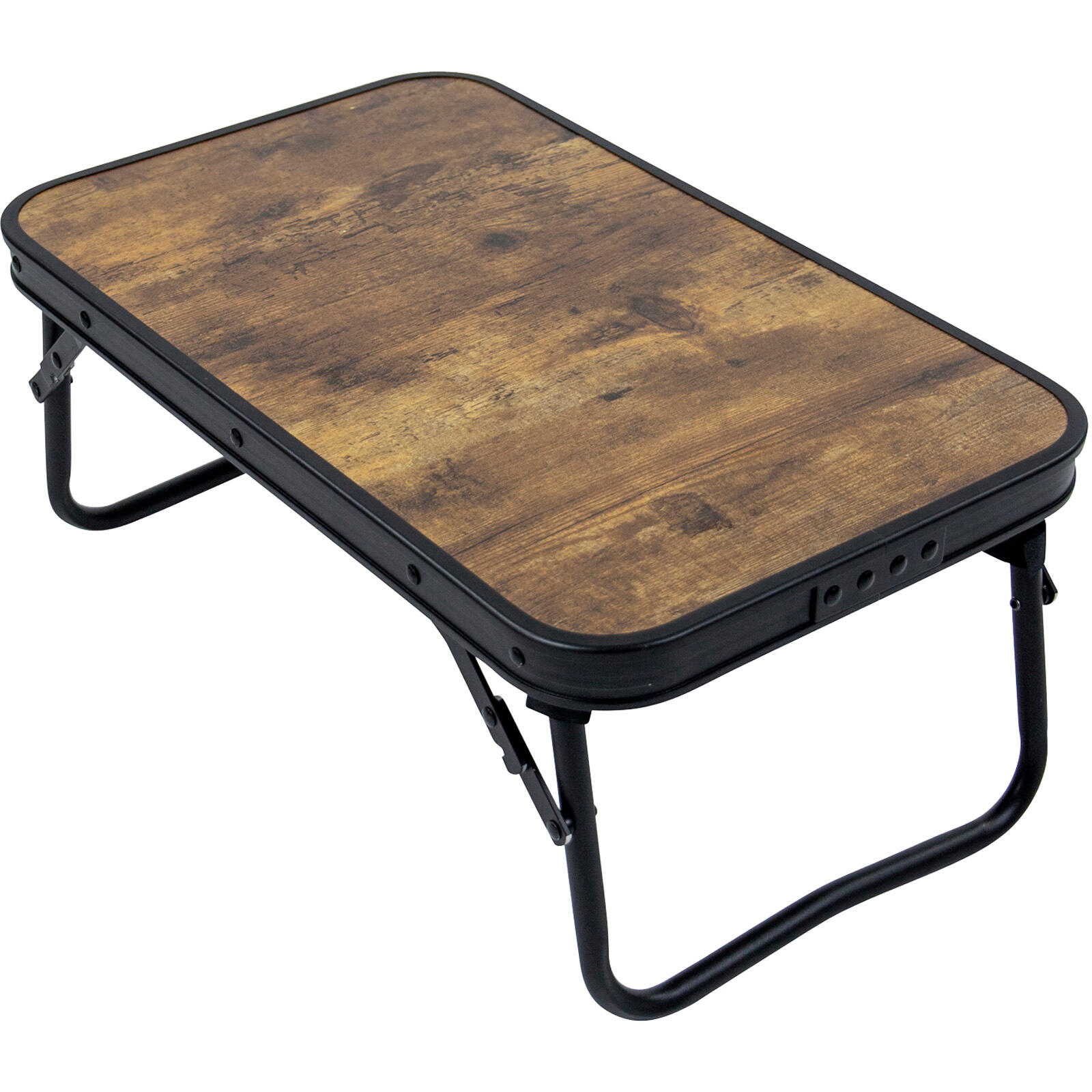 BO-CAMP Mini Campingtisch Culver Klapptisch Serviertisch Kompakt Leicht Holz