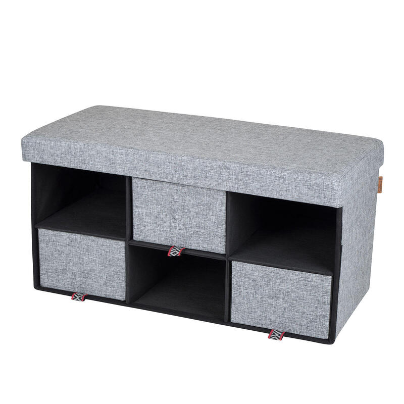 Bo-Camp - Urban Outdoor - Otomana - Barnet - Gris