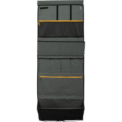 Hangende plank organiser overton 9-compartiment tent deur camping opslag