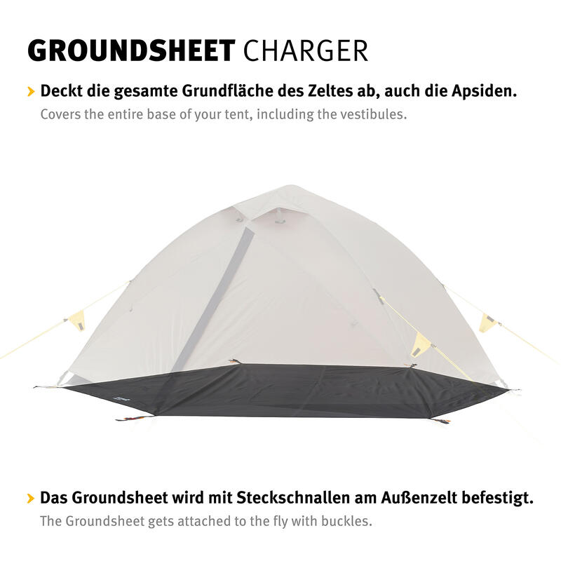 Groundsheet Pour Charger 3 Tapis Bâche camping Ajustement précis