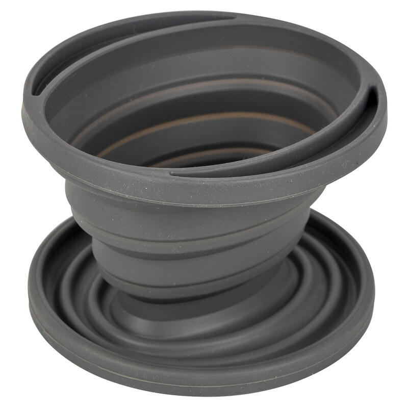 Camping Filtre à café Porte-sac thé Préparateur de Pliable en silicone #2