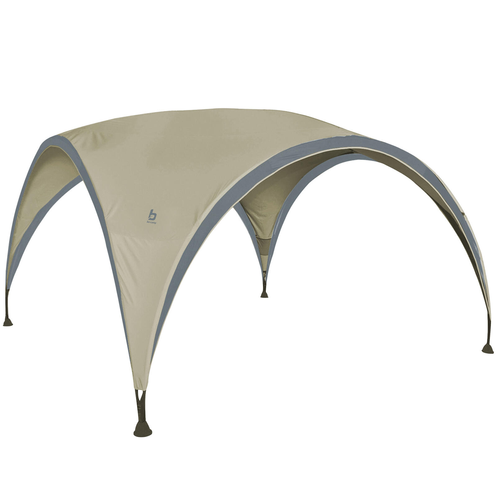 Bo-camp - Pavillon De Jardin Party Shelter M Camping Cuisine Tente Plage Événement Acier - Tente - Gris - 1 Place - Decathlon