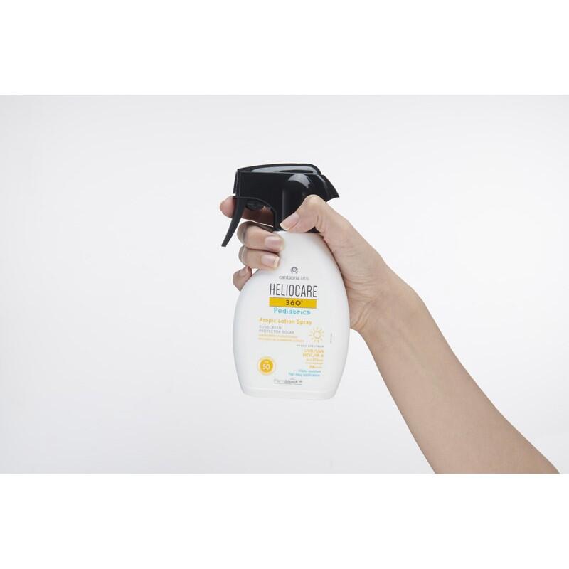 HELIOCARE 360º Pediatrics Atopic Lotion Spray SPF50 (250ml) 2/3