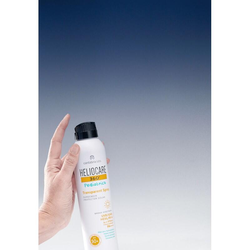 HELIOCARE 360º Pediatrics Spray Transparente SPF 50+ (200ml) 4/6