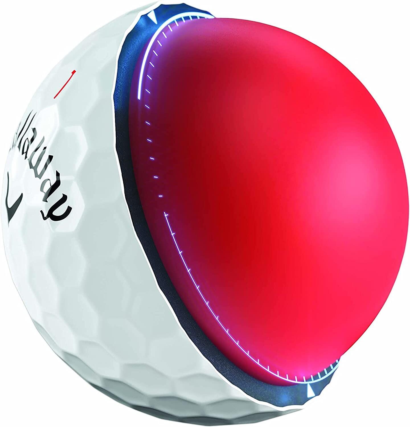 Bolas Golf Blancas Callaway Chrome Soft 5/5