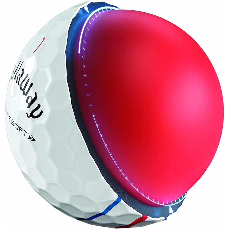 Callaway Chrome Soft triple track Blanche