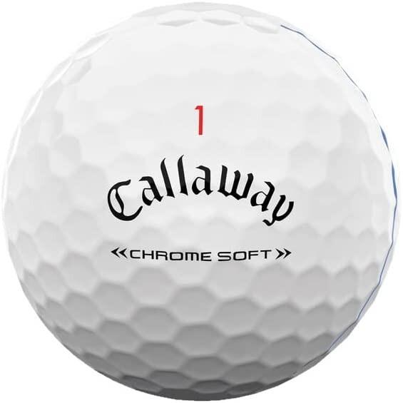 Callaway Chrome Soft triple track Blanco 4/5
