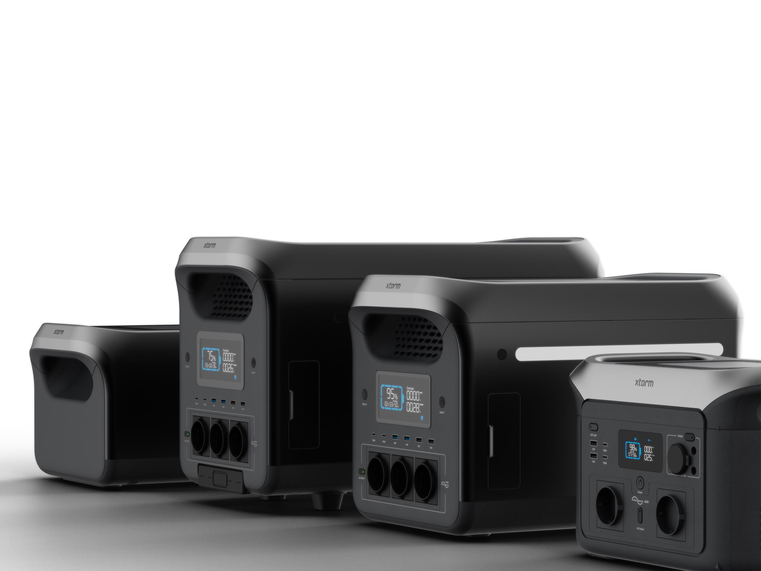 Xtorm Powerstation 600W Draagbare Accu met 2x AC et 2x USB-C Ports, voor Kampe 3/3