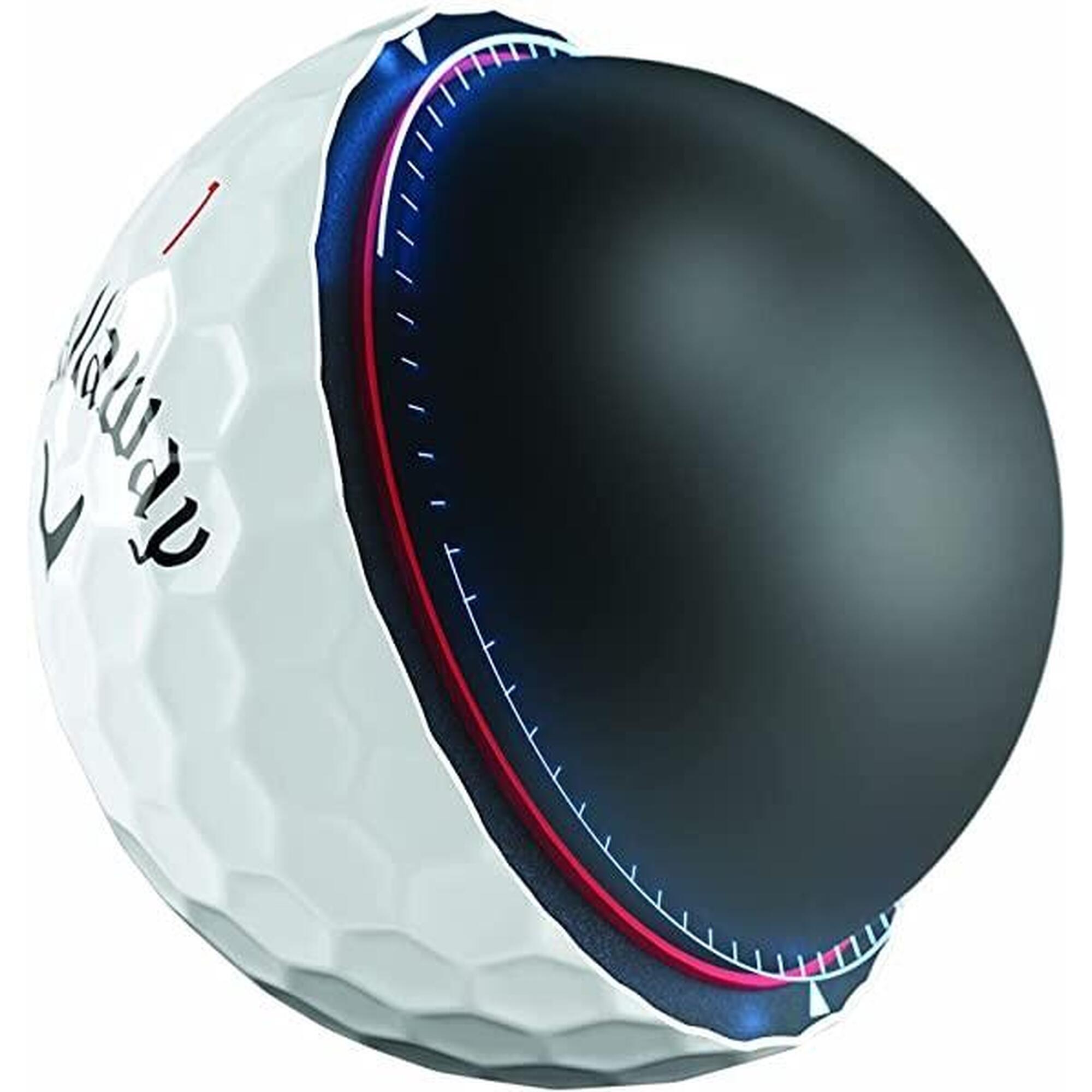 BALLE DE GOLF CHEOME SOFTX X12 BLANC