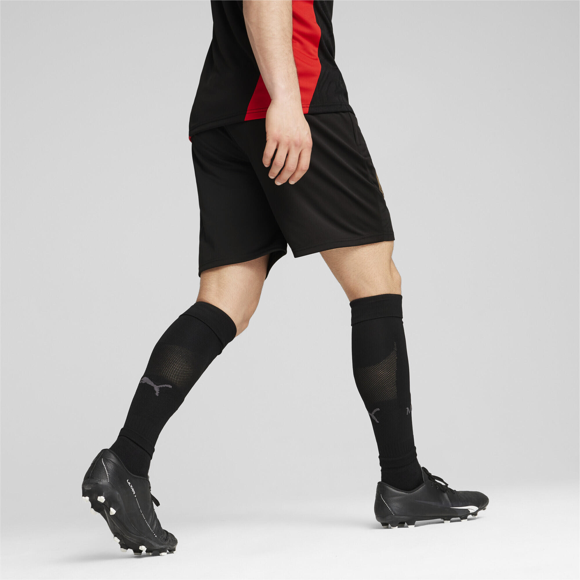 Short d’entraînement AC Milan Homme PUMA Black For All Time Red 6/7