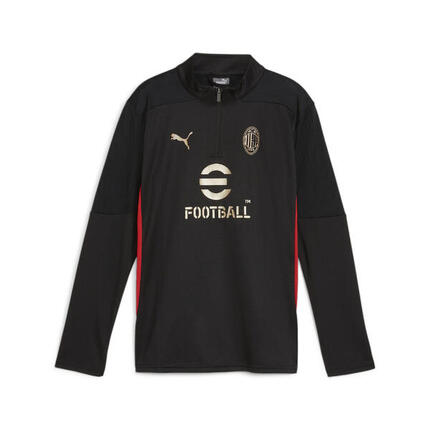 Haut d’entraînement avec 1/4 fermeture éclair AC Milan Enfant et Adolescent PUMA