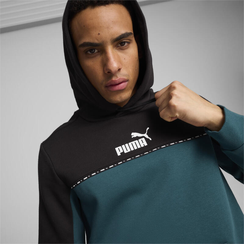 Hoodie Essentials Homme PUMA Cold Green