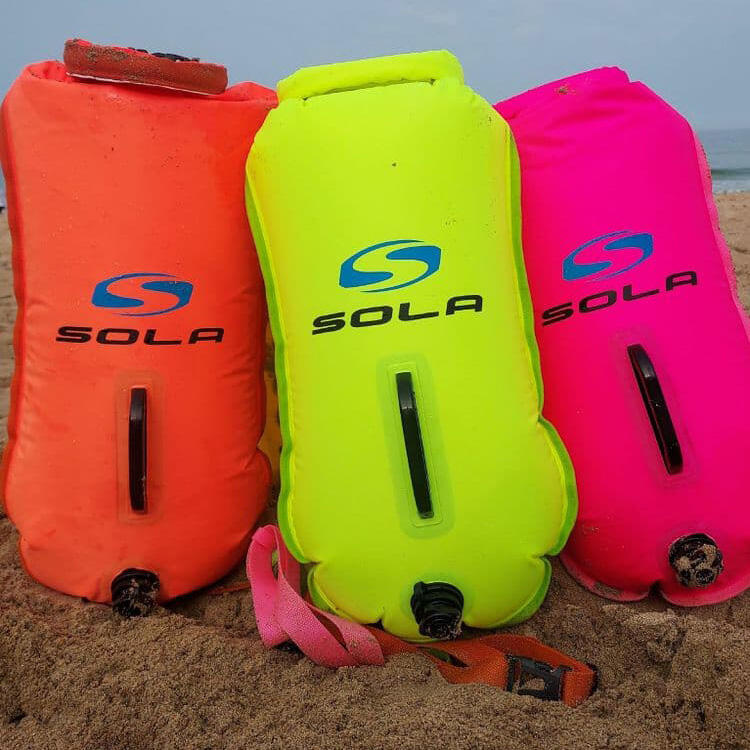 Sola Inflatable Swim Buoy 28 Litre SOLA Decathlon