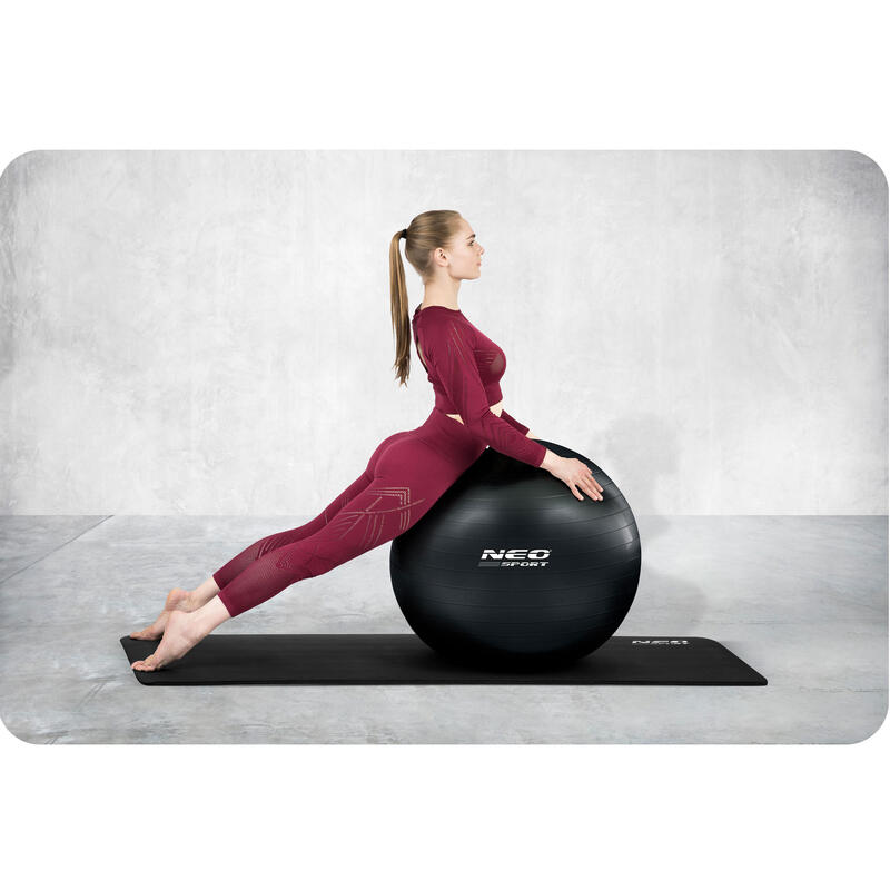 Balón suizo fitness Piłka do Pilatesu Neo-Sport NS-952 negro