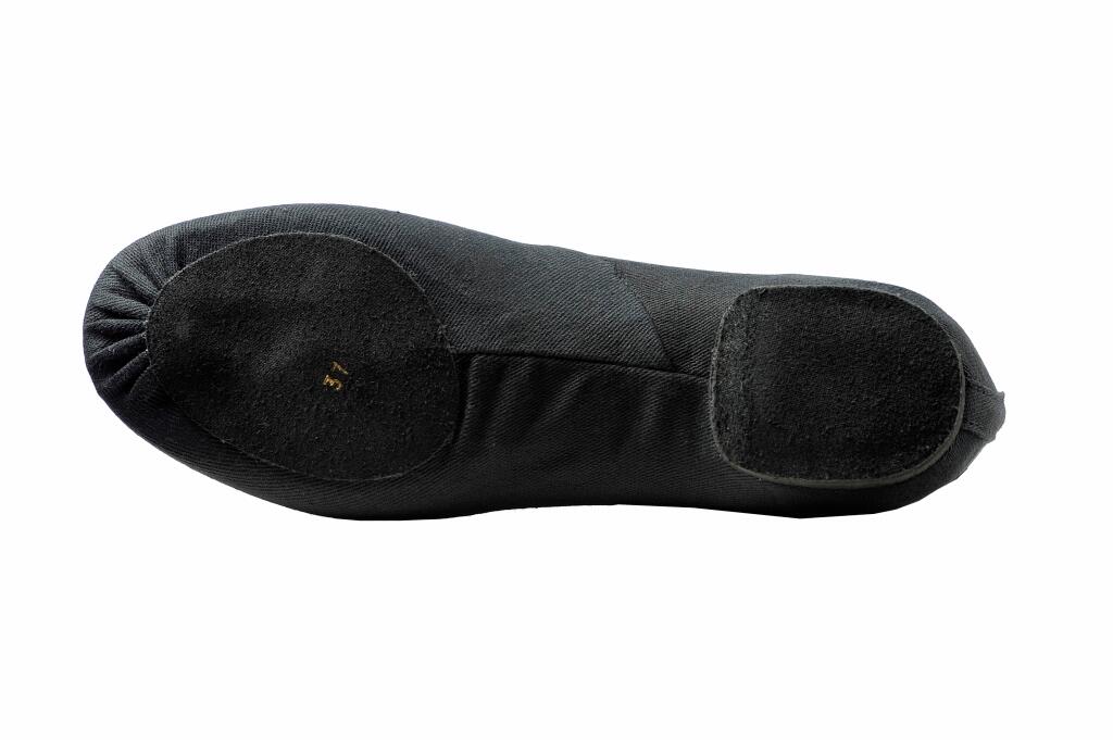 GAZEL - Bottines danse jazz en toile élastique 2/3