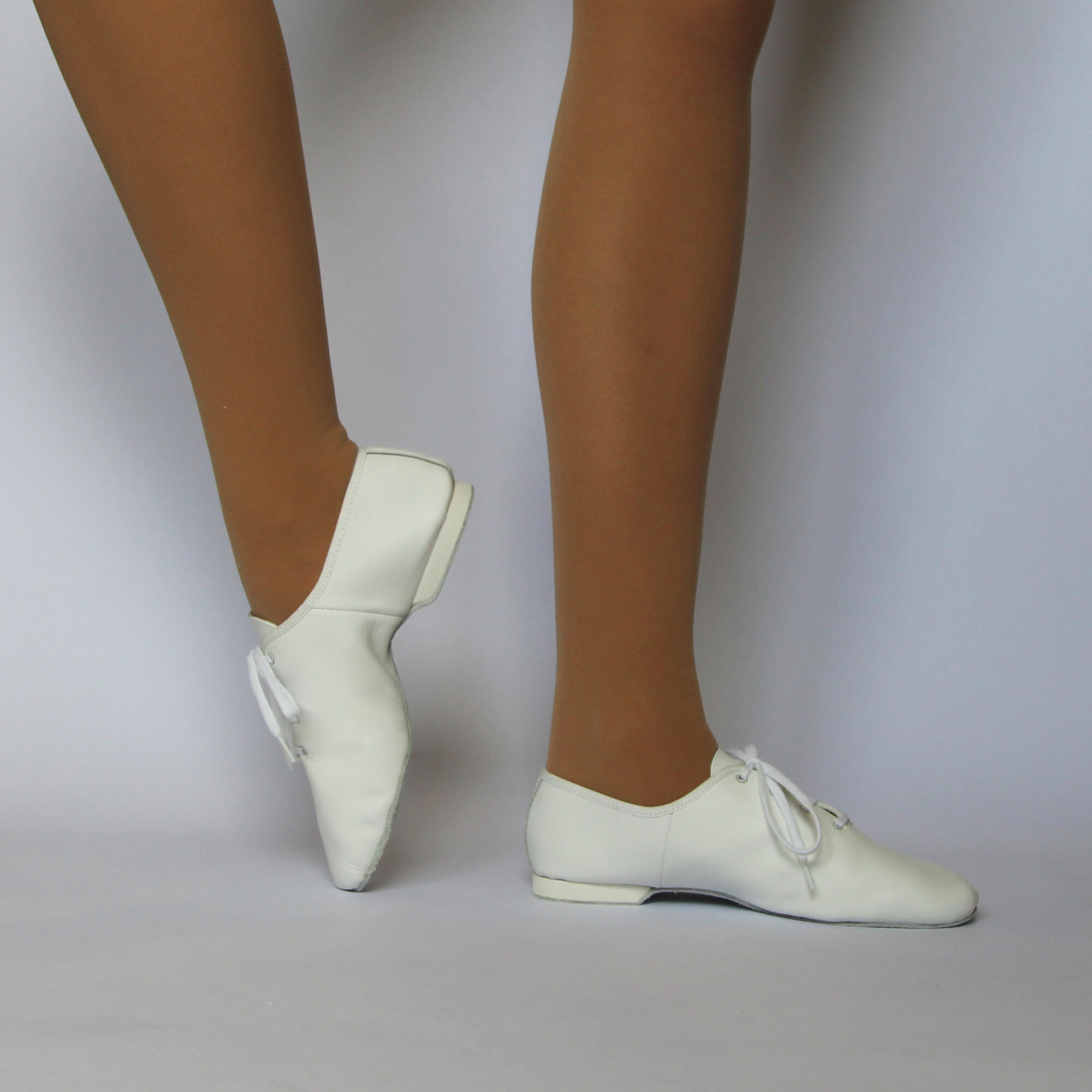 GANE - Zapato de baile de jazz de cuero 2/3