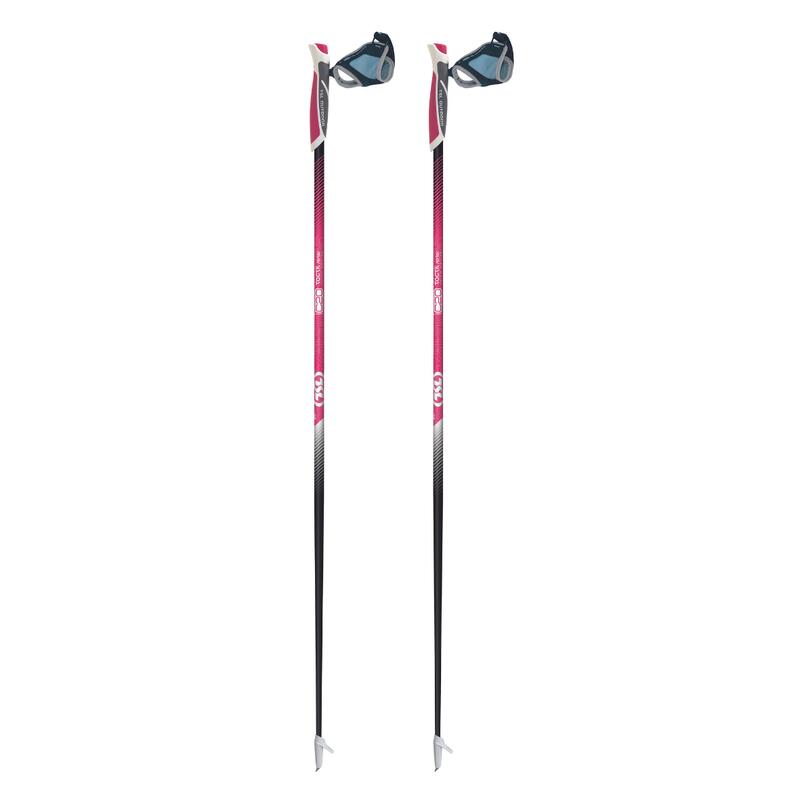 Bâtons de Marche nordique TSL - TACTIL C20 SLIM Pink Spike Cross