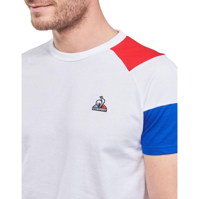 Camiseta de Manga Corta Hombre Le coq sportif Essentiels Nº1 Blanco