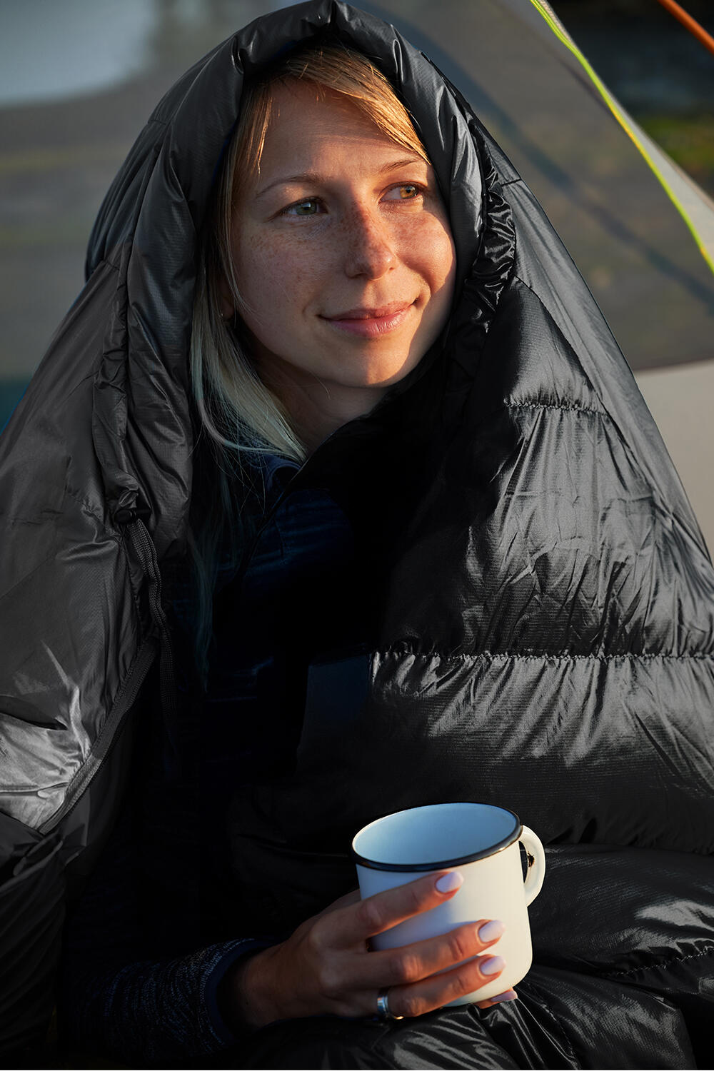 Premium Warm Lightweight Envelope Sleeping Bag (200 GSM) 2 Seasons