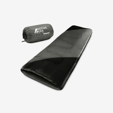 Sac de couchage rectangulaire 2 Season 5°C (200 GSM) - Noir