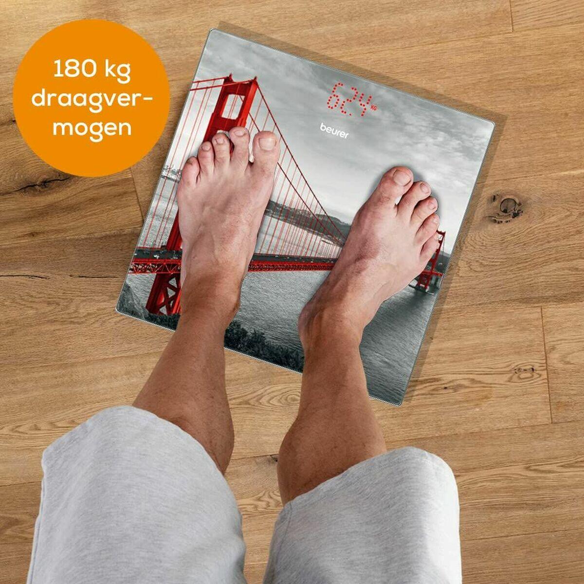 Bilancia Digitale da Bagno Beurer GS215 Multicolore 2/3