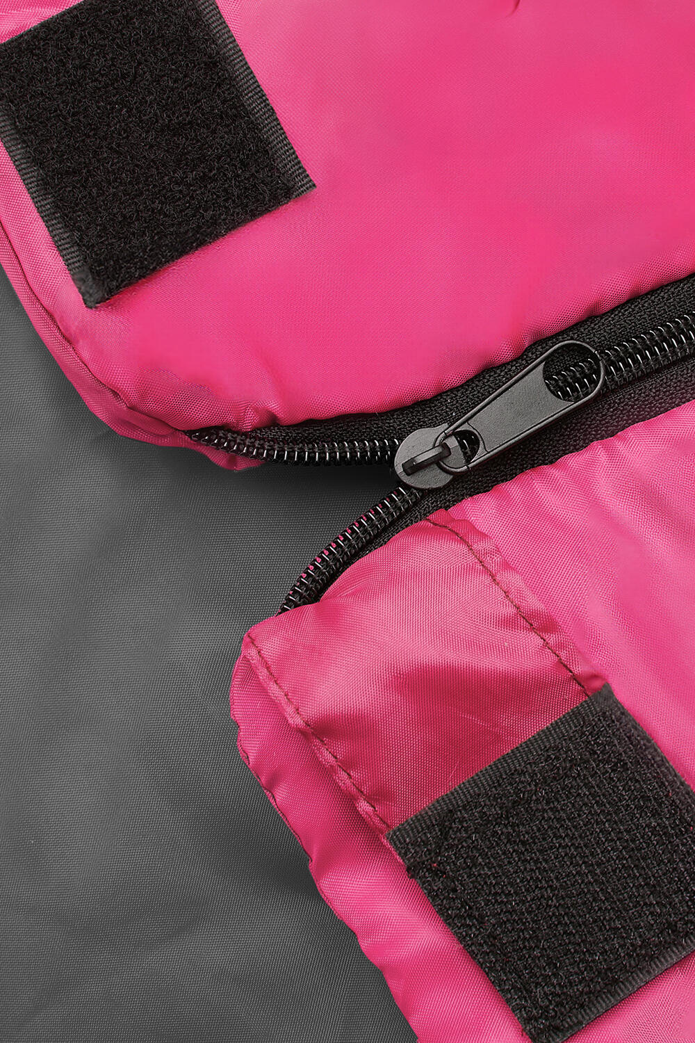 Śpiwór kopertowy na 2 sezony 5°C (200 GSM) – różowy 4/7