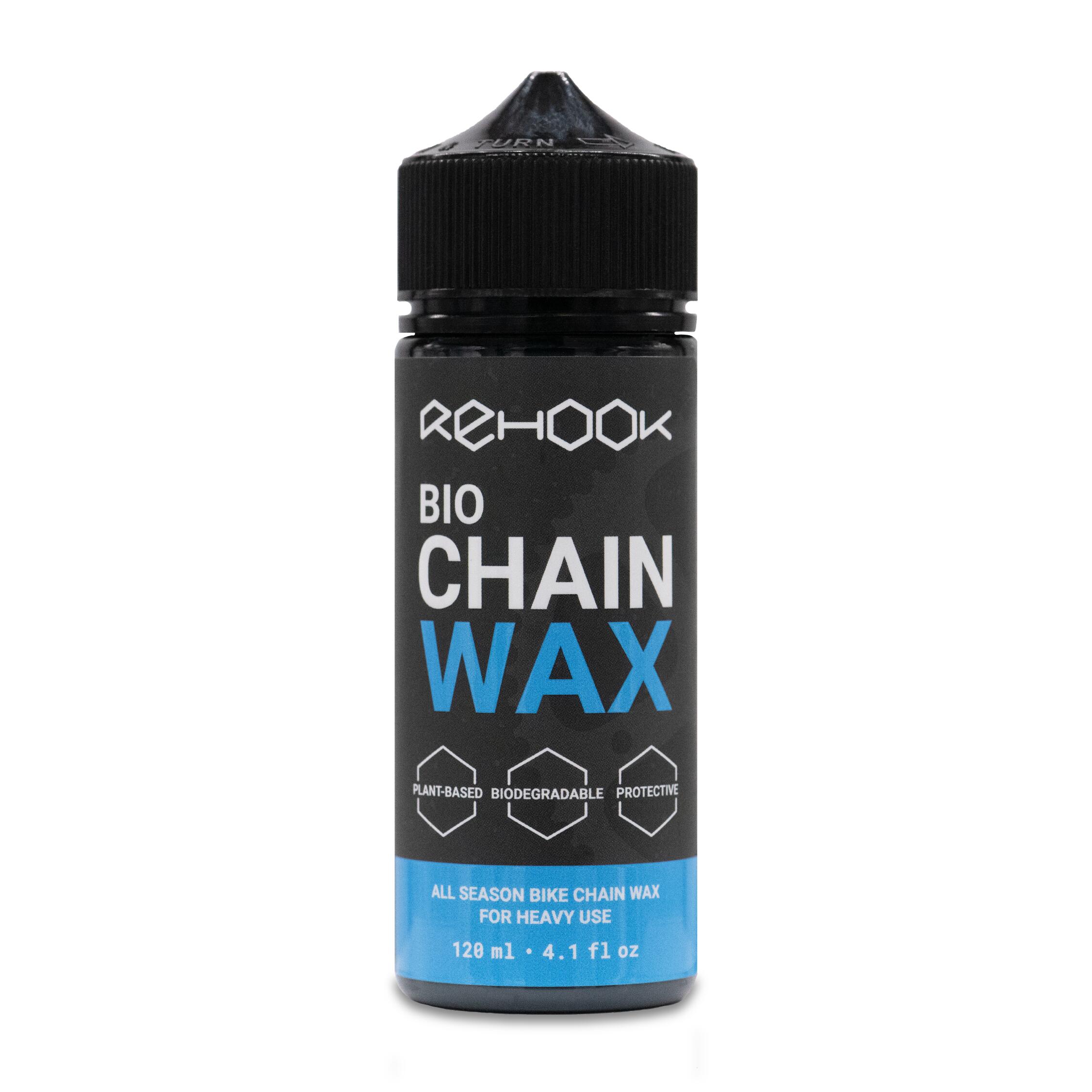 REHOOK Chain Wax - Protective Bicycle Chain, Cassette, Drivetrain Lubricant Wax