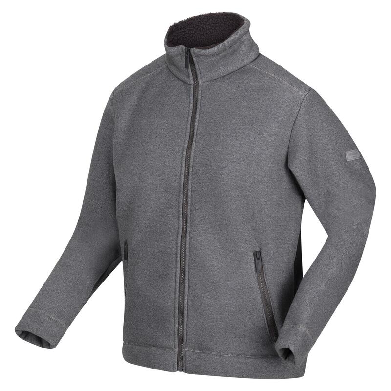 Midlayer Garrian II Wandern/Outdoor/Trekking Herren Ash(Black) Atmungsaktiv