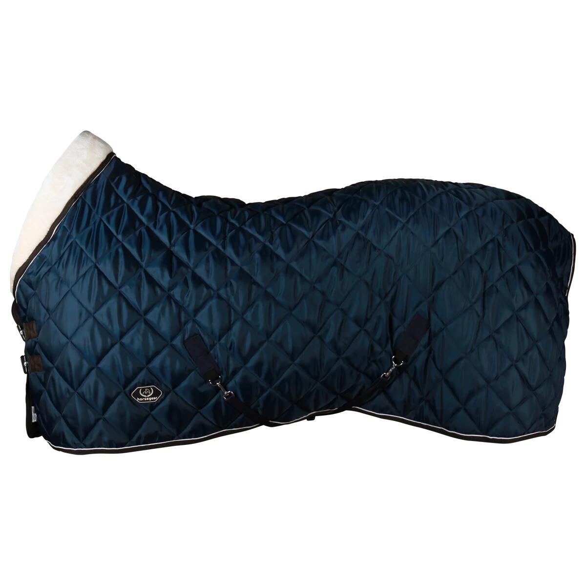 HORSEGEAR Stalldecke Lodix 150 g Horsegear Dunkelblau-Dunkelbraun