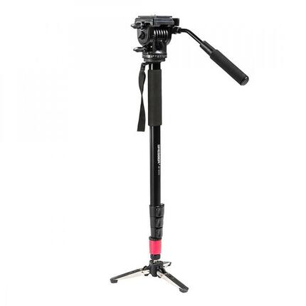 Monopode BRESSER Traveler MP-274VH sur base à trois branches