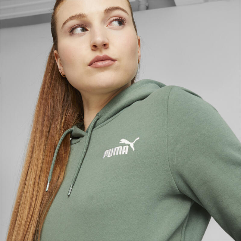 Dames sweater met geborduurde capuchon Puma Essentials+ FL