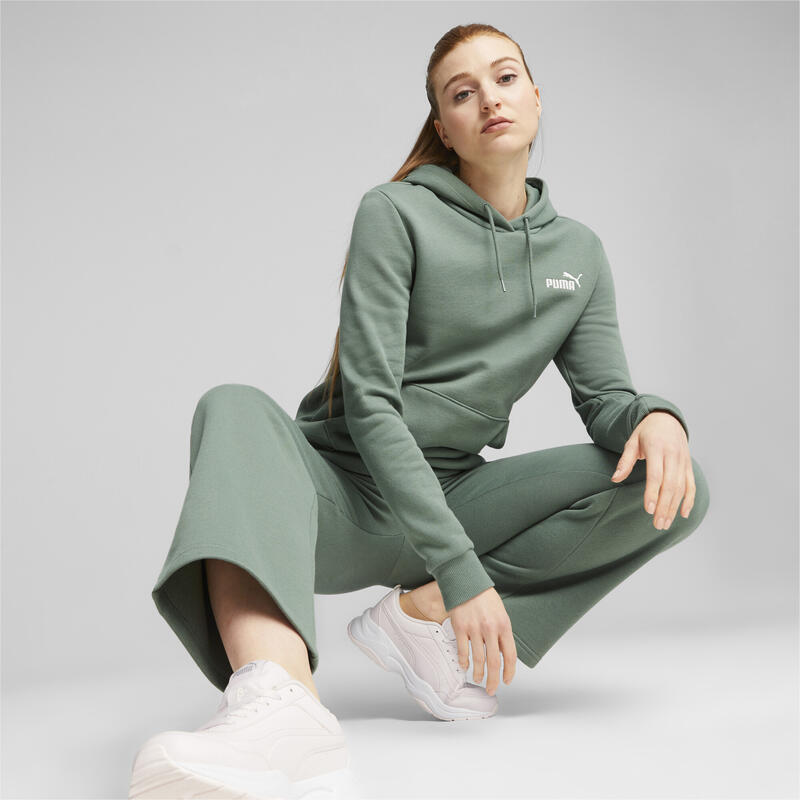 Dames sweater met geborduurde capuchon Puma Essentials+ FL