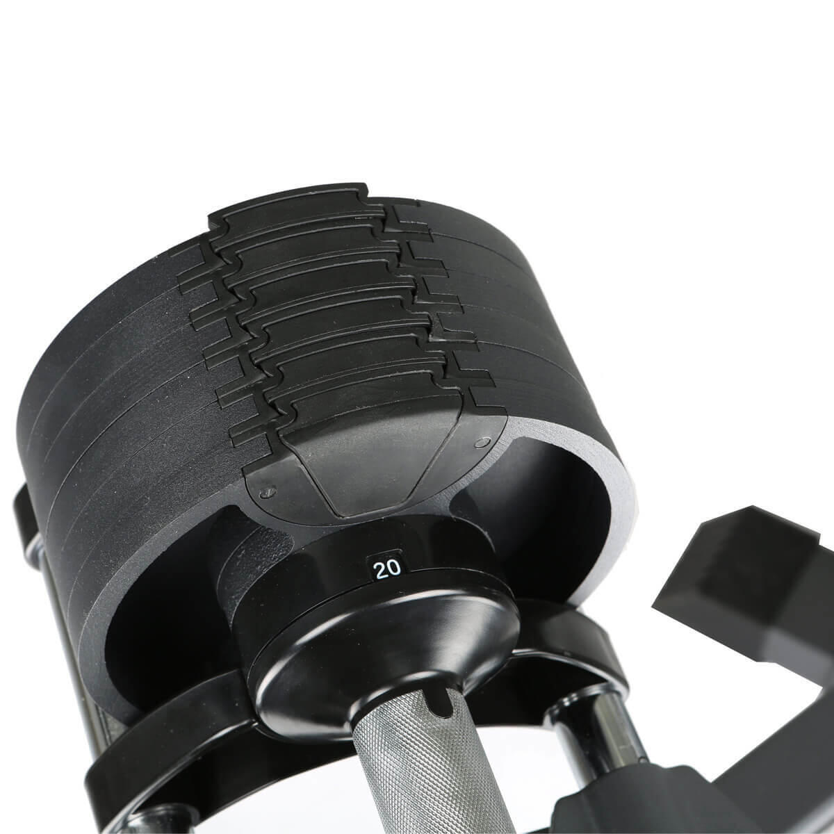 Set de mancuernas con soporte Smartlock 2x20 kg Hammer 3/8