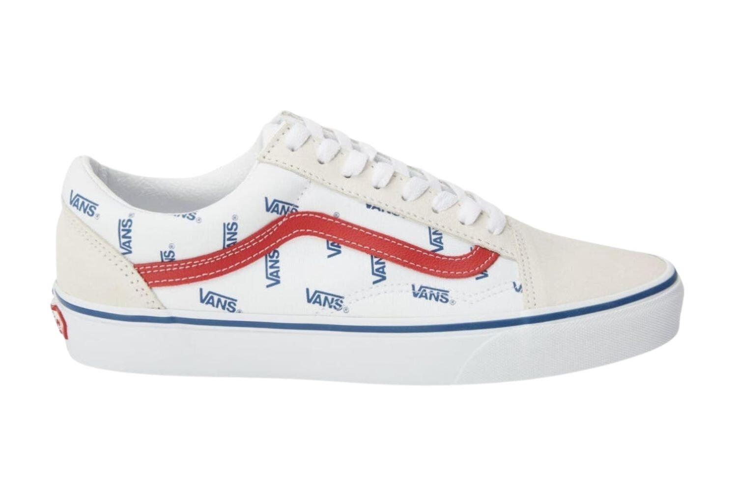 VANS Vans Old Skool Logo herenschoenen wit