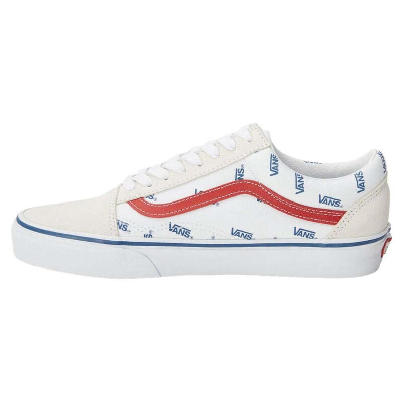 Bărbați Vans Old Skool Logo pantofi de mers pe jos alb