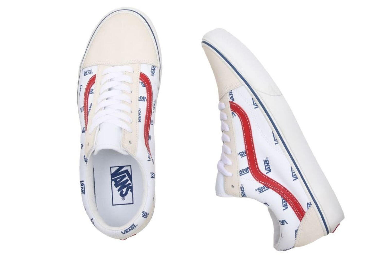 Chaussures de marche pour femmes Vans Old Skool trainers 3/4