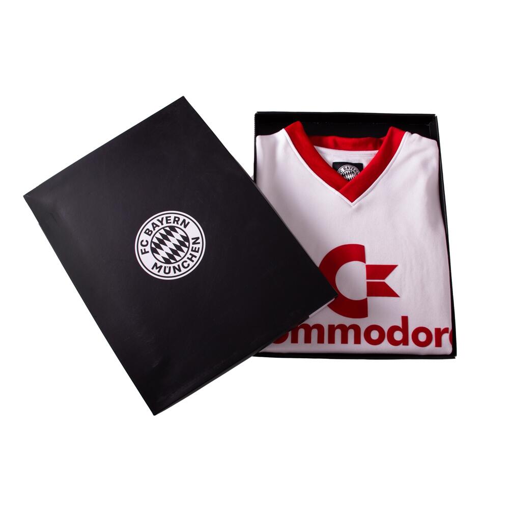 Retro Voetbalshirt - Heren - FC Bayern München 1987 - 88 - Wit 5/6