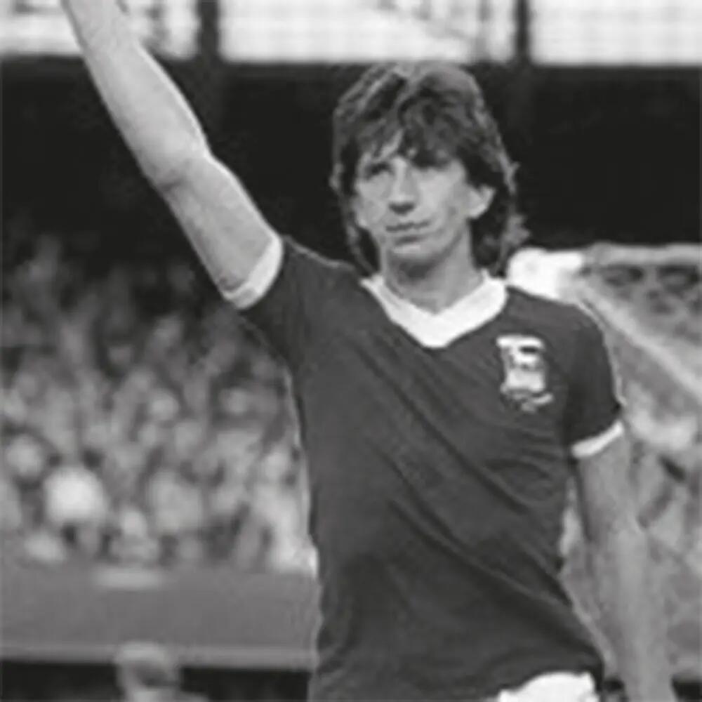 Maglia da Calcio Rétro Ipswich Town FC 1980 - 81 - Blu – COPA Football 6/7