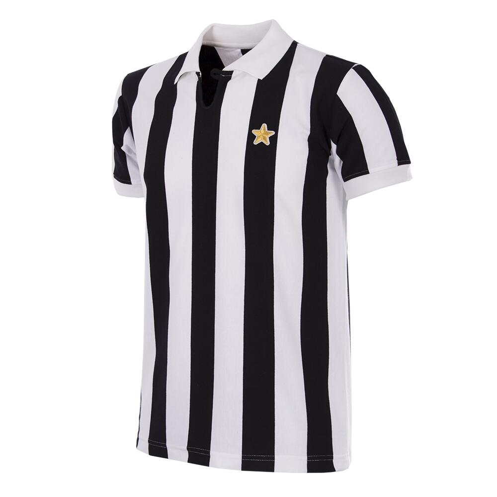 COPA FOOTBALL Retro Voetbalshirt - Heren - Juventus FC 1976 -77 - Zwart - Wit
