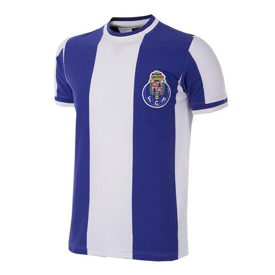 Camiseta de Fútbol Retro - Hombre - FC Porto 1971 - 72 - Azul - Blanco