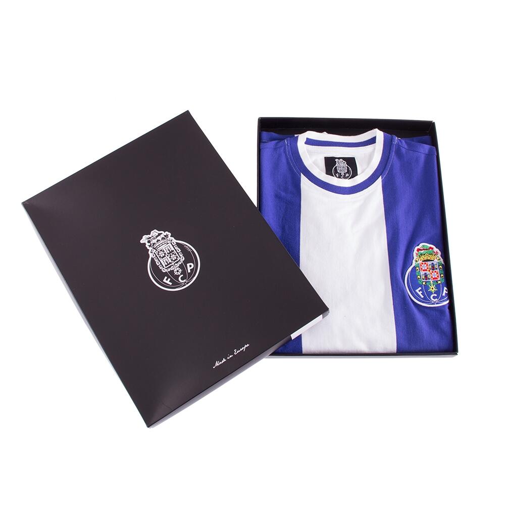 Retro Voetbalshirt - Heren - FC Porto 1971/72 - Wit - Blauw 6/7