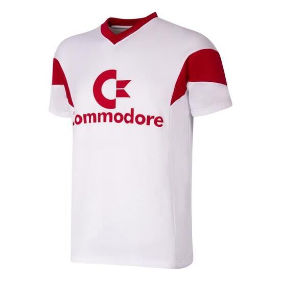Camiseta de Fútbol Retro - Hombre - FC Bayern Múnich 1987 - 88 - Blanco