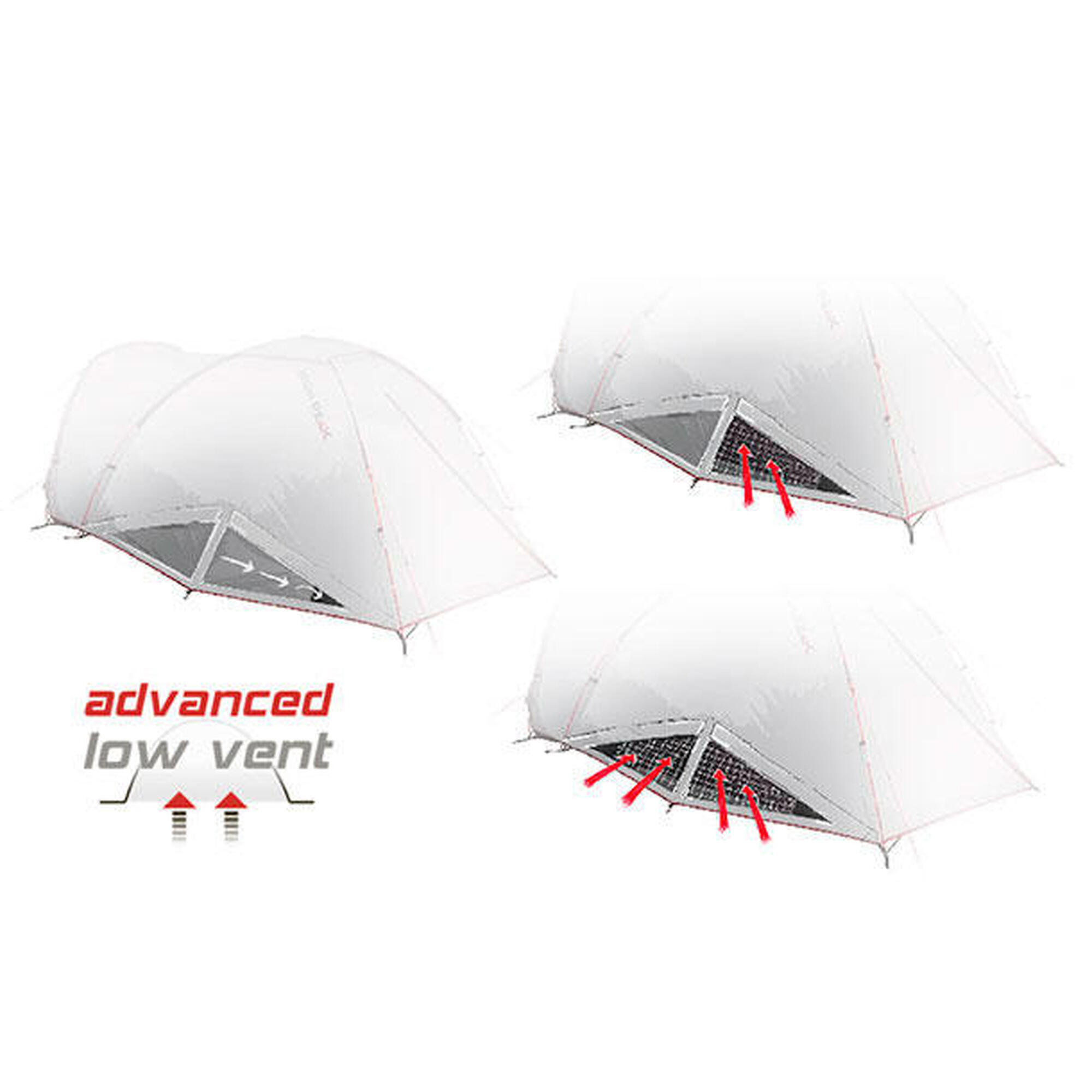 Tenda a cupola High Peak Nevada 3.1, senza PFC, protezione solare UV 80