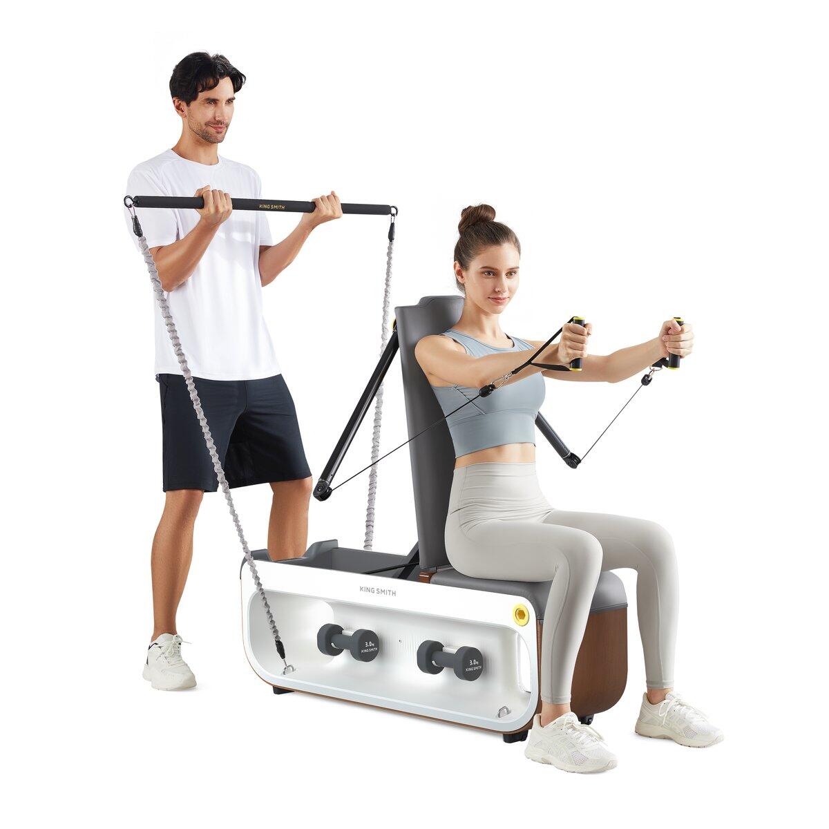 Kingsmith Free-Fit multifunktionale Fitnessbank mit 15 Zubehörteilen 2/7