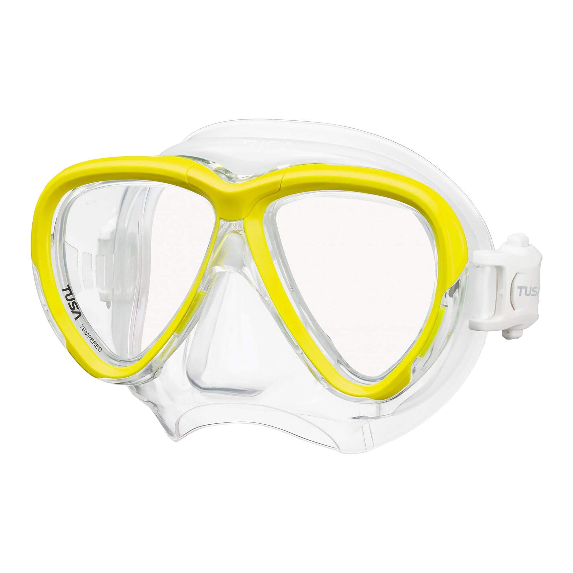 Tusa - Masque De Plongée Tusa Intega Fs - Masque - Jaune - Taille Unique - Decathlon